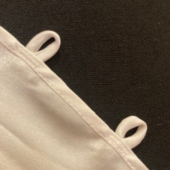 White Satiny Robe - Picture 9 of 12